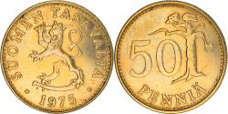 World Coins - Coin, Finland, 50 Penniä, 1975, , Aluminum-Bronze, KM:48