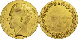 World Coins - Belgium, Medal, Léopold III, Gilt Bronze, Rau,