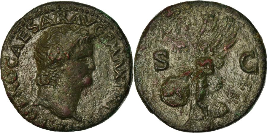 Coin, Nero, As, 64-67, Lyon - Lugdunum, , Copper, RIC:543 | Roman ...