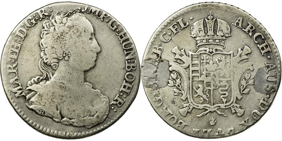 Austrian Belgium 1LIARD 1749マリアテレジア 1 Liard / Oord - Maria