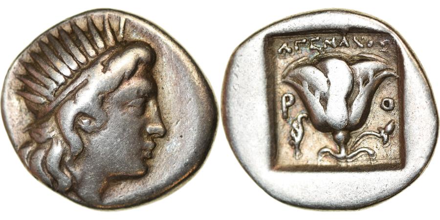 Coin, Islands off Caria, Rhodes, Drachm, 188-170 BC, , Silver