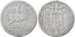 World Coins - Coin, Spain, 10 Centimos, 1940, , Aluminum, KM:766
