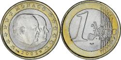 World Coins - Monaco, Rainier III, Euro, 2002, Paris, , Bi-Metallic, Gadoury:MC178