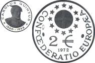 World Coins - Coin, Eurozone, 2 ECU, 1972, 2 Ecu - Carolus Quintus, , Silver
