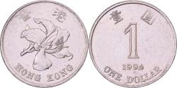 World Coins - Hong Kong, Elizabeth II, Dollar, 1994, Copper-nickel, , KM:69a