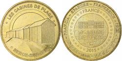 World Coins - France, Token, Touristic token, 62/ Cabines de Plage - Berck-sur-Mer, 2015, MDP