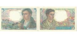 World Coins - France, 5 Francs, Berger, 1945, J.122 77641, UNC(65-70), Fayette:05.06, KM:98a