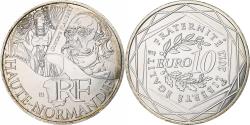 World Coins - France, 10 Euro, Haute Normandie, 2012, Paris, , Silver, Gadoury:EU514