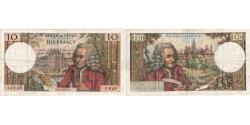 World Coins - France, 10 Francs, Voltaire, 1971-01-08, C.645, EF(40-45)