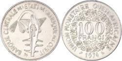 World Coins - Coin, West African States, 100 Francs, 1974