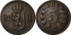 World Coins - Coin, Norway, 5 Öre, 1875, , Bronze, KM:349