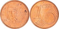 World Coins - France, Euro Cent, 2002, Paris, BU, , Copper Plated Steel, KM:1282