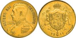 World Coins - Coin, Belgium, Albert I, 20 Francs, 1911, Brussels, ESSAI, , Silver