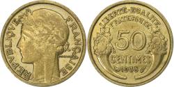 World Coins - France, 50 Centimes, Morlon, 1938, Aluminum-Bronze, , Gadoury:423
