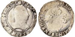 World Coins - Coin, France, Henri III, Demi Franc, 1588, Angers, , Silver
