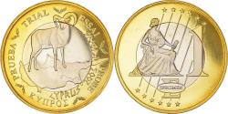 World Coins - Cyprus, Euro, 2003, unofficial private coin, , Copper Plated Steel