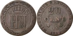 World Coins - Coin, German States, WESTPHALIA, Jerome, 20 Centimes, 1812, Cassel,