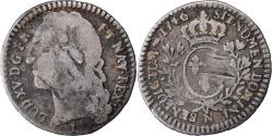 World Coins - Coin, France, Louis XV, 1/10 Écu au bandeau, 1746, Montpellier,