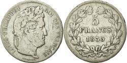 World Coins - Coin, France, Louis-Philippe, 5 Francs, 1835, Strasbourg, , Silver