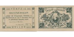 World Coins - Banknote, Austria, Ansfelden, 50 Heller, portrait, 1920 UNC(63) Mehl:FS 45Ia