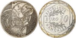 World Coins - France, 10 Euro, Coq, 2016, Monnaie de Paris, Silver,