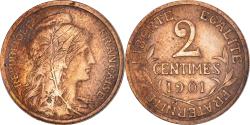 World Coins - Coin, France, Dupuis, 2 Centimes, 1901, Paris, , Bronze, KM:841