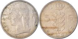 World Coins - Coin, Belgium, 5 Francs, 5 Frank, 1969