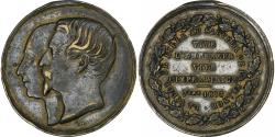 World Coins - France, Medal, Napoléon III, Visite impériale à Lille, 1853, Copper
