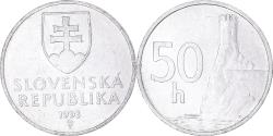 World Coins - Coin, Slovakia, 50 Halierov, 1993