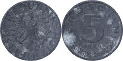 World Coins - Austria, 5 Groschen, 1979, Zinc, , KM:2875
