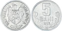 World Coins - Coin, Moldova, 5 Bani, 1993, , Aluminum, KM:2