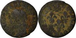 World Coins - Coin, France, Louis XIII, Double Tournois, 1643, , Copper