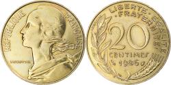 World Coins - Coin, France, Marianne, 20 Centimes, 1986, Paris, , Aluminum-Bronze
