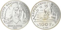 World Coins - Coin, France, Descartes, 100 Francs, 1991, ESSAI, , Silver, Gadoury:906