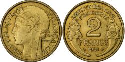 World Coins - France, 2 Francs, Morlon, 1931, Paris, Aluminum-Bronze, , Le