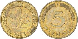 World Coins - Coin, Germany, 5 Pfennig, 1983