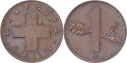 World Coins - Coin, Switzerland, Rappen, 1963