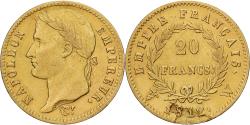 World Coins - France, 20 Francs, Napoléon I, 1812, Lille, Gold, , KM:695.10