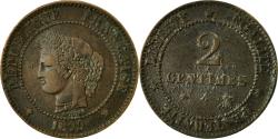 World Coins - Coin, France, Cérès, 2 Centimes, 1879, Paris, , Bronze, KM:827.1, Le