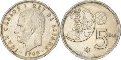 World Coins - Coin, Spain, Juan Carlos I, 5 Pesetas, 1980 (82), , Copper-nickel