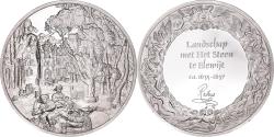 World Coins - France, Medal, Peinture, Rubens, Paysage avec le Steen, 1980, Proof,