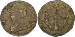 World Coins - France, Louis XVI, 2 Sols, 1792 / AN 4, Paris, Copper, , Gadoury:25