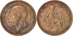 World Coins - Great Britain, George V, Farthing, 1932, , Bronze, KM:825