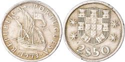 World Coins - Coin, Portugal, 2-1/2 Escudos, 1973