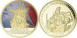 World Coins - France, Medal, Centenaire de la Première Guerre Mondiale, Armistice,