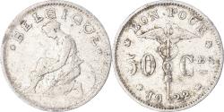 World Coins - Coin, Belgium, 50 Centimes, 1922