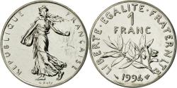 World Coins - Coin, France, Semeuse, Franc, 1994, Paris, , Nickel, KM:925.1