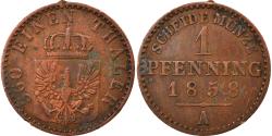 World Coins - Coin, German States, SAXE-WEIMAR-EISENACH, Karl Alexander, Pfennig, 1858