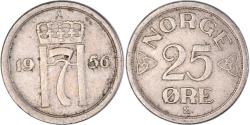 World Coins - Coin, Norway, 25 Öre, 1956