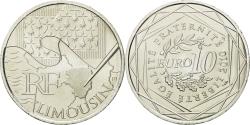 World Coins - France, 10 Euro, Limousin, 2010, , Silver, KM:1660